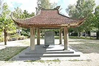 Monument aux morts de la guerre d'Indochine à Dinan (Côtes-d'Armor, France)