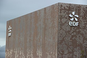 Bâtiment des archives intermédiaires d'EDF implanté à proximité du laboratoire de l'ANDRA à Bure