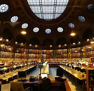 Bibliothèque nationale de France (site Richelieu), Paris - Salle Ovale
