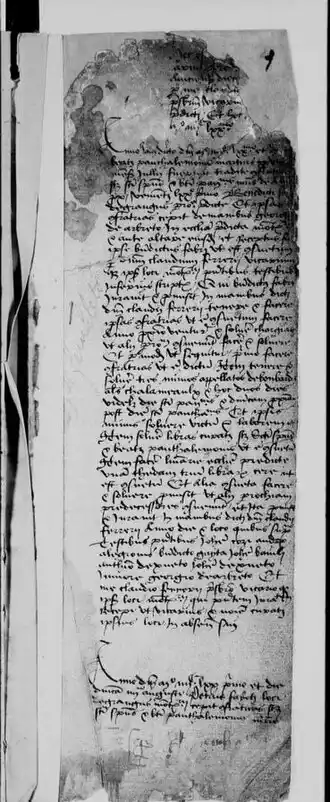 Registre paroissial de Montarcher 1469-1582
