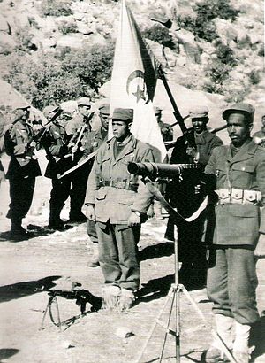 Soldats de la guerre d'Algérie en 1958